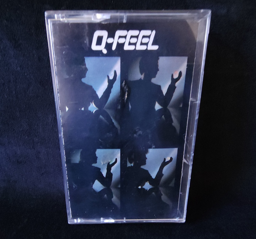 Vtg Q-FEEL Cassette Tape 1983 Self Titled Dancing In Heaven Synth Pop New Wave